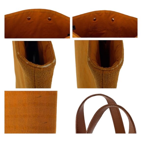 HERMES Brown Leather Tote Bag - Picture 9 of 9